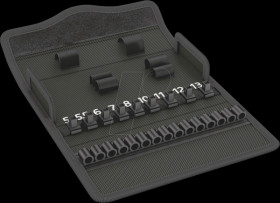 05136467001 Textile box, empty, 180 x 88 x 46 mm