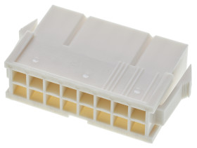 Obudowa złącza 16-pinowe 2-rzędowe raster: 4.2mm Molex Męski Montaż na kablu Mini-Fit Jr Wtyk Mini-Fit Jr.