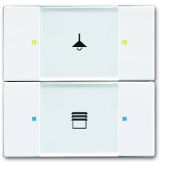 Busch-Jaeger 6126/02-84 2CKA006116A0186 Moduł wejściowy biały, biały 1 szt.