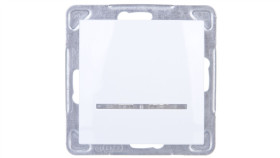 Impresja Łącznik Kontrolny Z Podświetleniem Biały Łp-12Ys/M/00