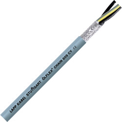 LAPP 1026759 &#xD6;LFLEX&#xAE; CHAIN 809 CY Grey Drag Chain Cable 2x 0.75mm&#xB2; No Earth