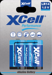 115355 Alkaline battery, C (baby), 2-unit blister pack