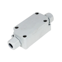 Takachi CJB893PLG 89 Series Terminal Block Junction Box 3 Pole LGrey 24x65x33