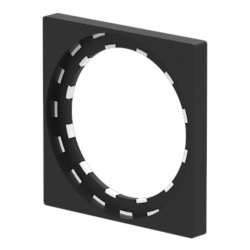 Ramka przycisku, Kołnierz przedni, do uzytku z: Przycisk, Kwadratowy