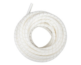 Wężyk ochronny spiralny WSN 12/V2 biały E01WS-01010300500 /10m/