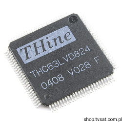 THC63LVD824 LVDS Dual Receiver SMD-QFP100 THINE