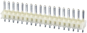 Złącze szpilkowe 18-pinowe NH raster: 2.5 mm Prosty 1-rzędowe JST Otwór przelotowy25 V Bez osłony