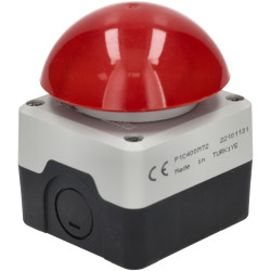 EMAS P1C400M72 72mm Red Stop Button Plastic