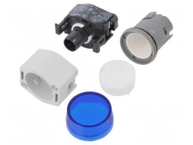 Lampka kontrolna 22mm OptoHiT Podśw BA9S,zależnie od oprawy 704.000.6