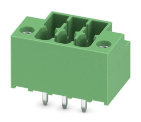 Złącze PCB 3 -pinowe raster 3.5mm 2 -rzędowe Wciskane Męski Phoenix Contact