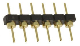 Złącze szpilkowe 6-pinowe raster: 2.54mm -rzędowe Samtec Przewlekany 1.0A