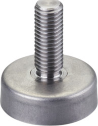 Damping magnet, hard ferrite, (Ø x H) 40 x 13.5 mm, E12350