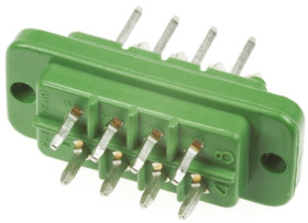 Złącze samochodowe 8-pinowe Cinch Męski 5A Montaż na panelu Złącze samochodowe