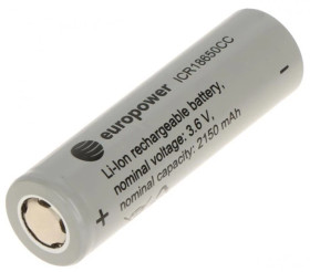 Akumulator Li-Ion 18650 2150mAh 3,6V BAT-ICR18650CC/EP 3.6V
