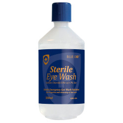 Blue Dot 2143 Emergency Eye Wash Solution Sterile 500ml