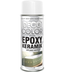 Biała farba ceramiczna spray do wanien umywalek agd Epoxy Keramik