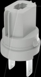 1.71.212.011/0000 RAFIX 16 lamp socket, W2 x 4.6d, plugin connection