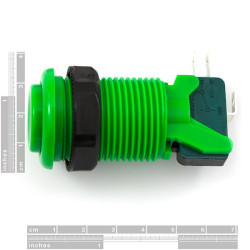 Sparkfun Concave Button - Green
