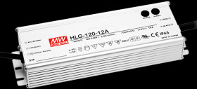 HLG-120H-24B Switching power supply f. LED, 120 W/24 V/5.0 A, IP67