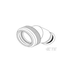 TE Connectivity TXR40AC45-1814AI Circular Backshell MIL Spec 18-14AI