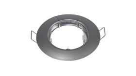 Oprawa Sufitowa Dain Matowa Okragła Stal Nieruchom