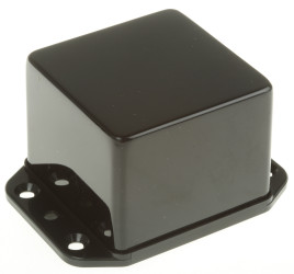 Obudowa ABS szerokość zew. 57 mm długość zew. 75 mm wys. zew. 42 mm CAMDENBOSS IP65 Czarny