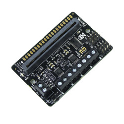 Płytka Kitronik 5693 Compact Robotics Board dla micro:bit do sterowania 4 silnikami DC, 2 krokowymi i 8 serwami