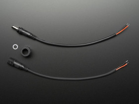 Adafruit Waterproof DC Power Cable Set - 5.5/2.1mm