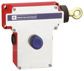 Rope Pull Switch, LH, S/Reset, w/ Light