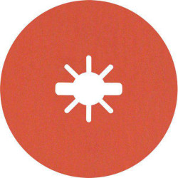 Bosch 2608621827 X-LOCK Prisma Ceramic Disc 115mm 22.23mm 120 Grit 25pieces