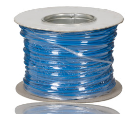 Przewód montażowy 1,5 mm² Niebieski RS PRO PVC 16 AWG 1 kV DC, 600 V AC dł. 100m 27/0,25 mm 105°C BS6231