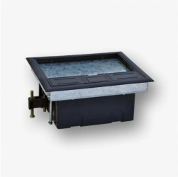 Puszka podłogowa 8-modułowa do montażu osprzętu 22,5x45 (45x45) EM/FLB-SCF169P