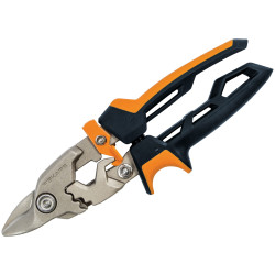 Fiskars 1027212 PowerGear&#x2122; Bulldog Aviation Snips 250mm (10in)