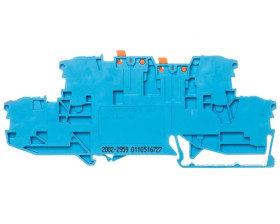 Złączka 3-piętrowa 2,5mm2 N/N/N niebieska TOPJOBS 2002-3234 /50szt./