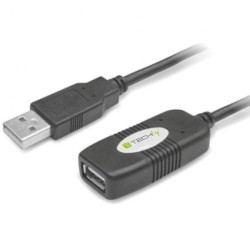 Przedłużacz kabel Hi-Speed USB 2.0 A-A M/F 10M Aktywny Tly IUSB-REP10TY