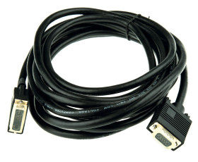 MONITOR CABLE DVI-VGA, 5M