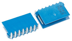Listwa stykowa PCB 8-pinowe AMPMODU HE14 raster: 2.54 mm Kąt prosty 1-rzędowe TE Connectivity Otwór przelotowy500 V W