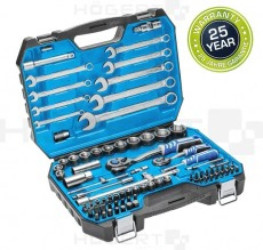 Zestaw narzędziowy dwukolorowa walizka (85szt.) HT1R425