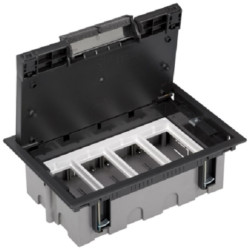 SF410/14 Puszka podłog. 8xK45 grafit KONTAKT