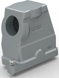 Housing, size HB6, die-cast aluminum, PG29, angled, screw locking, IP68, T1910061129-009