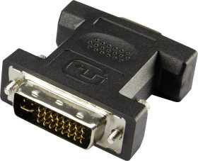 adapter DVI, VGA Renkforce RF-4212222, [1x złącze męskie DVI 24+5-pin - 1x złącze żeńskie VGA]