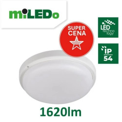 Oprawa kanałowa TOLU O LED 18W-NW-W 1620lm 4000K II kl. 220‑240V IP54 31498