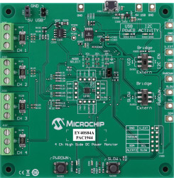 Płytka ewaluacyjna Microchip Zarządzanie zasilaniem Płytka ewaluacyjna PAC1944 4-KANAŁOWY MONITOR ZASILANIA DC WYSOKIEJ