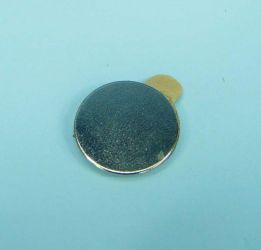 MAGNES OKRĄGŁY 15x1mm Z KLEJEM