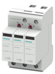 Ogranicznik przepięć Typ 2 do instalacji fotowoltaicznych 3P 1000 V DC Iimp 15kA Imax 40kA SENTRON 5SD7483-0KK02