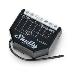 Shelly Qubino Wave Shutter - sterownik rolet 230V - pomiar energii - Z-Wave