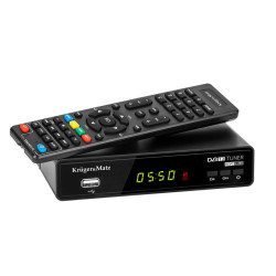 Tuner TV naz. DVB-T2 H.265 HEVC Kruger&Matz DVB-T,USB,HDMI