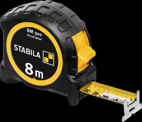 19572 Measuring tape BM 300, 8 m, metric 1000-scale
