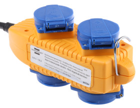 Przedłużacz 10m 4 gniazda Przedłużacz z gniazdami typ Typ F - niemieckie Schuko CEE 7/7 niemieckie Schuko/francuskie