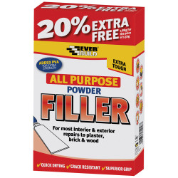 Everbuild FILL15 All Purpose Powder Filler 1.5kg &#x2B; 20% Free